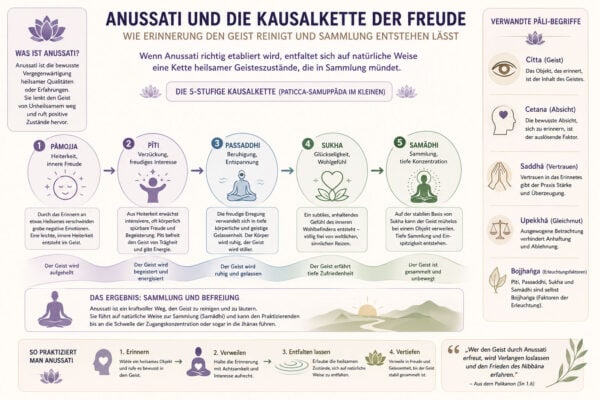 Anussati und der Weg zur Sammlung