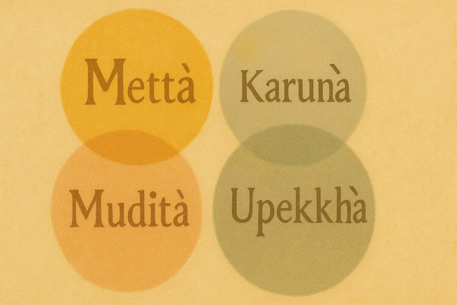 4 Unermessliche (Brahmavihārā)
