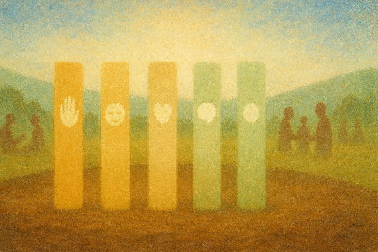 Übungsregeln (Pañca Sīlāni)