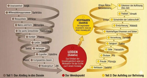 Übergang Leiden zu Vertrauen